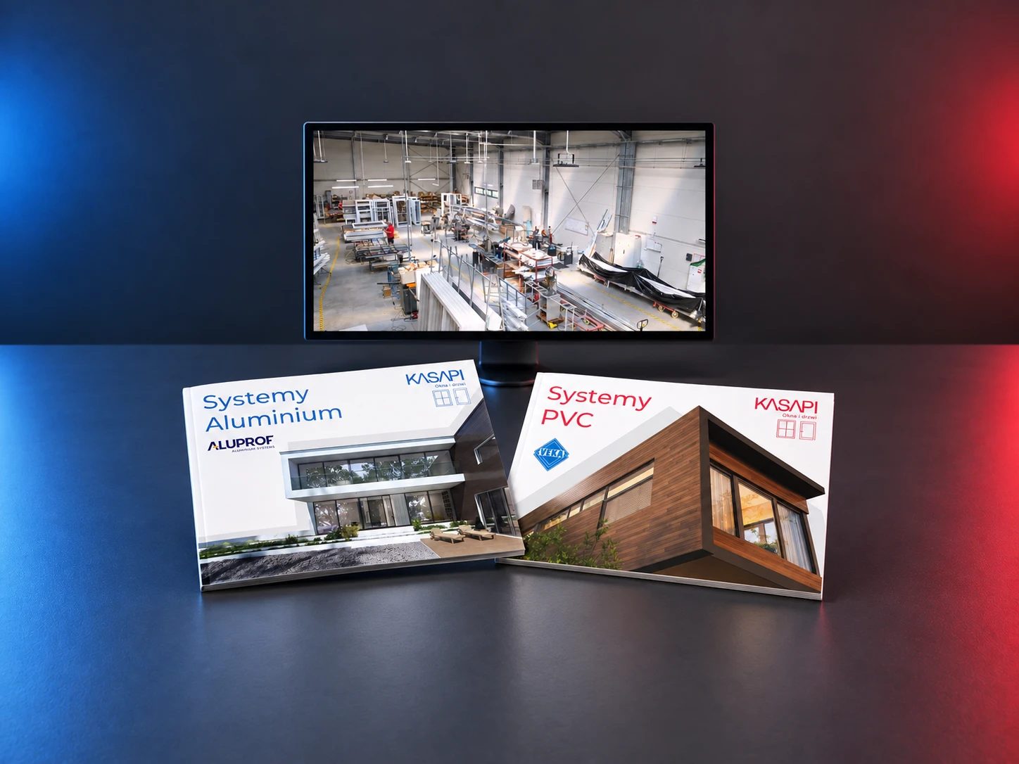 KASAPI — Dwa katalogi i film promocyjny (mockup)