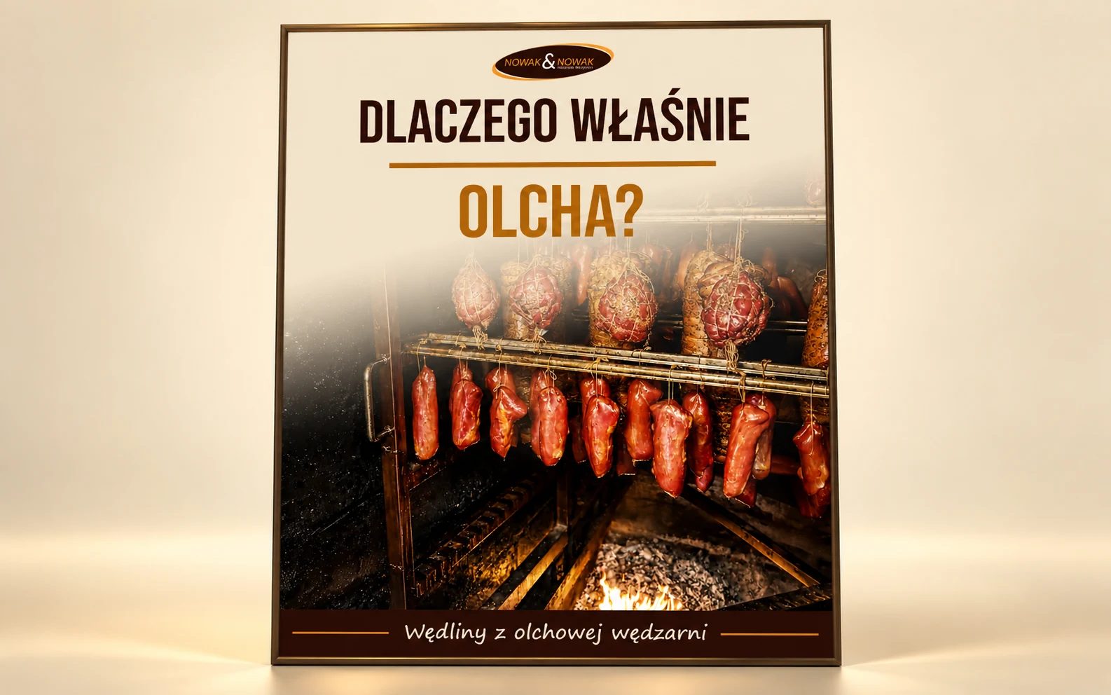 Nowak & Nowak — Olchowa wędzarnia (mockup)